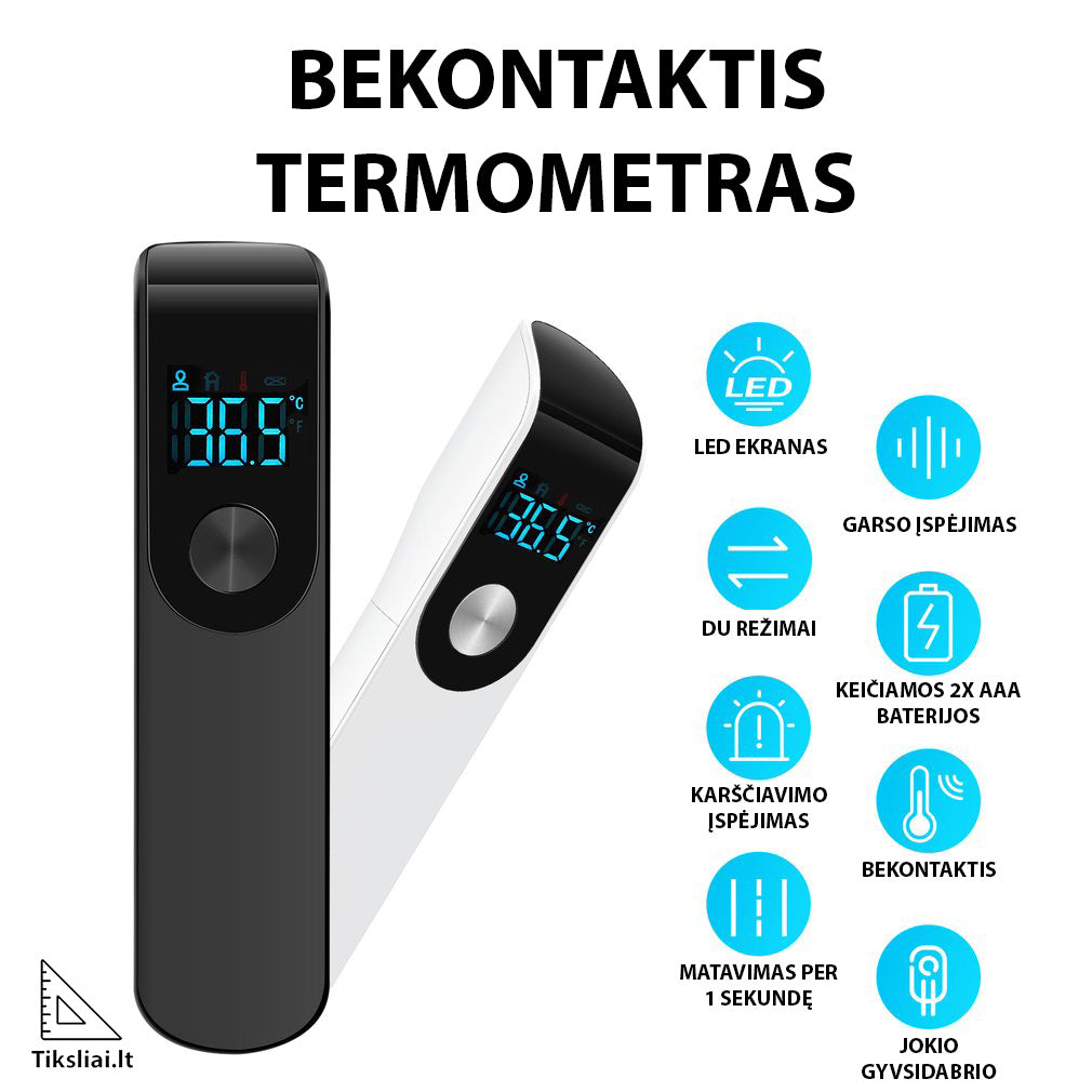 IR-FM01 bekontaktis kūno termometras