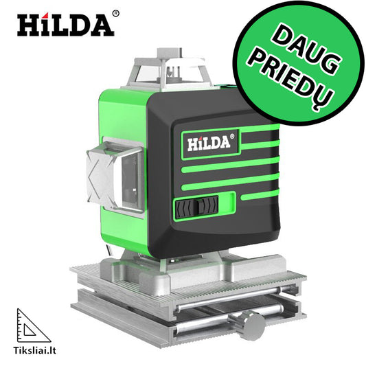 HiLDA 4D16V2, 16-os linijų, 4-ių plokštumų, lazerinis nivelyras