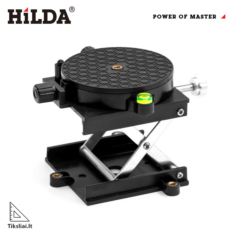 Platform for laser level, 3 directions