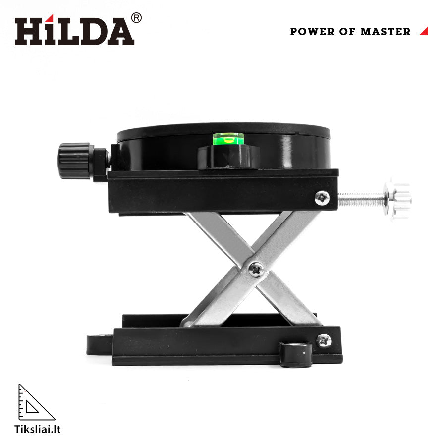Platform for laser level, 3 directions