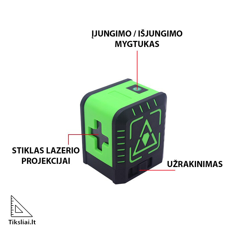 PRACMANU, Kryžminis lazerinis nivelyras