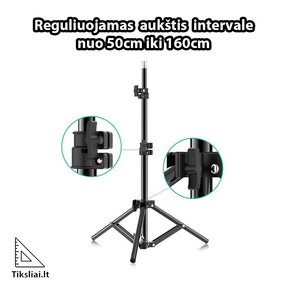 Tripod stand 50cm - 160cm for laser level