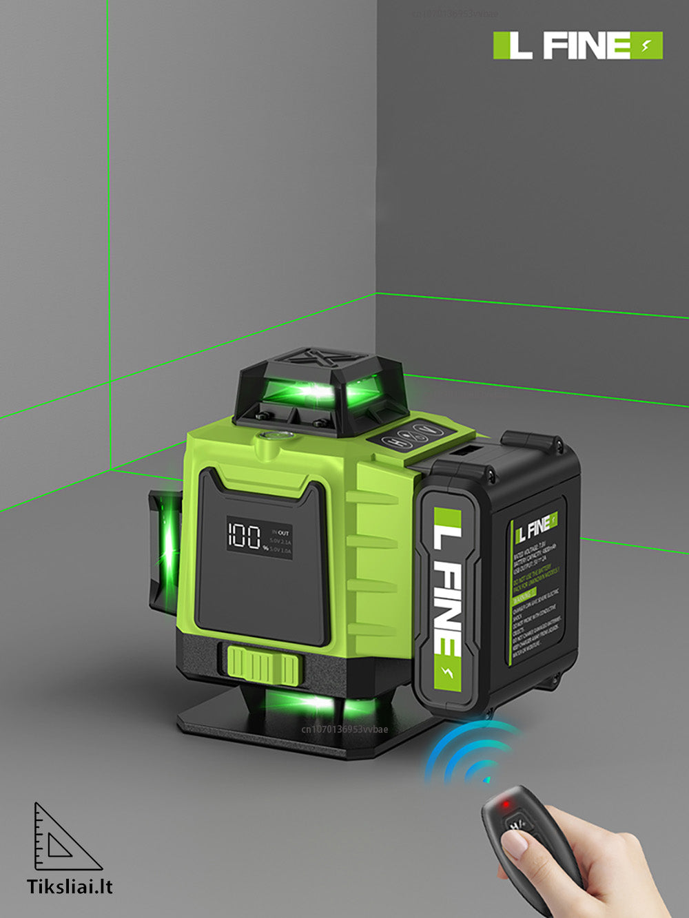 L FINE 4D16, 16 Lines 360 Laser level