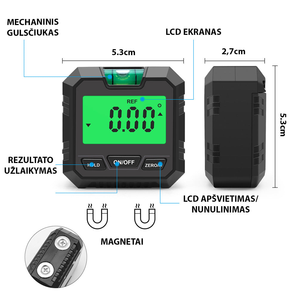 Little angle meter