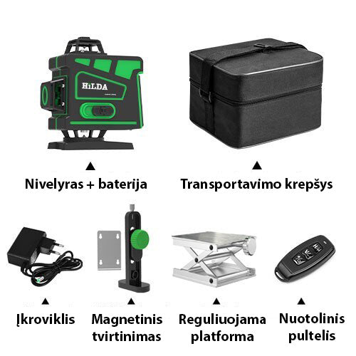 HiLDA 4D16 Laser level